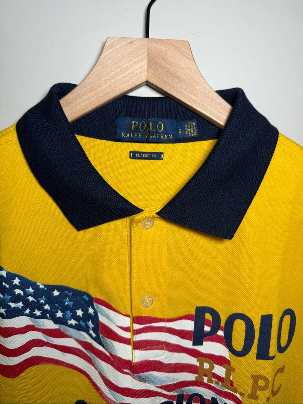 Polo Ralph Lauren Championship Games Big Logo Collared Shirt Olympic Sport Large